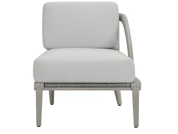 ROCK GARDEN MODULE LEFT / RIGHT - Teak left / right module for sofa by JANUS et Cie - view 3